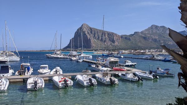 First sail this year - Arbatax to Sicily